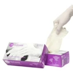ถุงมือยางธรรมชาติแบบมีแป้ง (Latex Powdered Examination Gloves)